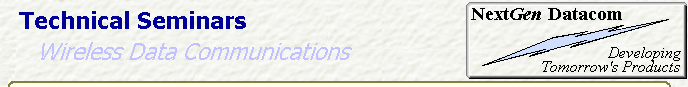  Title - Wireless Data technologies, applications and myths